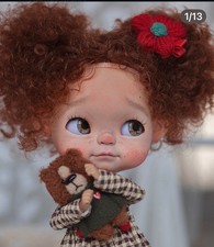 Blythe Puppe, Künstlerpuppe von Tvoya Vesnushka, ca. 30 cm groß