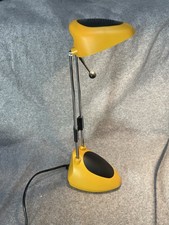 Retro Schreibtischlampe Gelenkarm, Bürolampe - Ausziehbar In Gelb