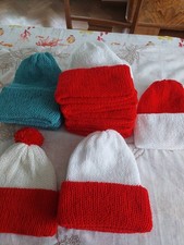 Selbstgestrickte Mütze Beanie Strickmütze Herren Damen Wintermütze Neu Unisex