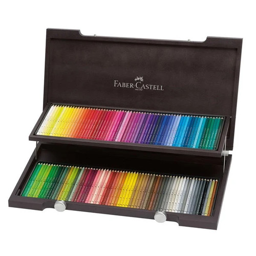 Holzkoffer faber castell - holzkoffer, faber-castell