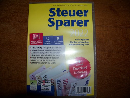 Steuer sparer 2022 software - steuer,