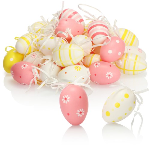 36x handbemalte ostereier - 36x,