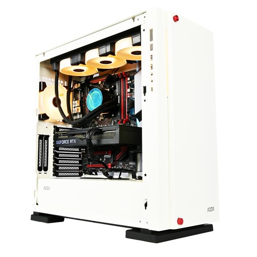 Azza gaming white - gaming, amd