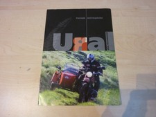 URAL Motorrad Prospekt 2009 Tourist Retro Seitenwagen Cross Ranger Solo Wolf