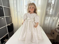 Künstlerpuppe Linda M. Beitz Vinyl Puppe 62 cm.  Top Zustand   