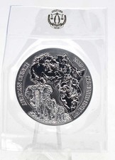 1 OZ Silber Ruanda 2009 Elefant original in Folie