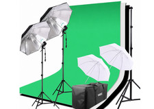 Fotostudio Set Greenscreen