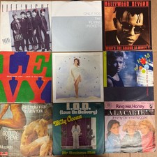 12:  ~ 100 7" Singles 70er 80er  Paket Sammlung Rock Pop Disco Internatioal