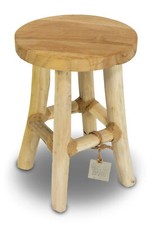 mgc24 Hocker aus Teakholz