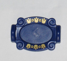 playmobil© Tablett blau gold aus 4251 Schlossküche zu 4250 Traumschloss