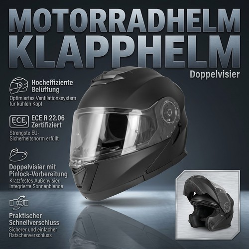 Klapphelm doppelvisier - klapphelm,