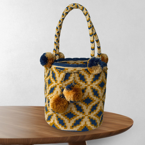Wayuu tasche handgehäkelt aus - tasche,