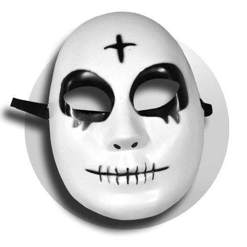 Halloween totenkopf maske - totenkopf,
