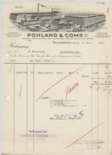 Rechnung Falkenstein Pohland