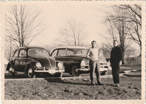 Vintage foto männer vor - vintage,
