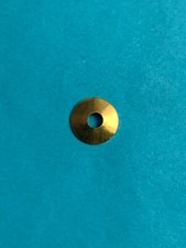 Zeigerscheibe Messing rund mit