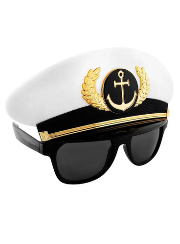 Partybrille kapitän lustige - kapitän,