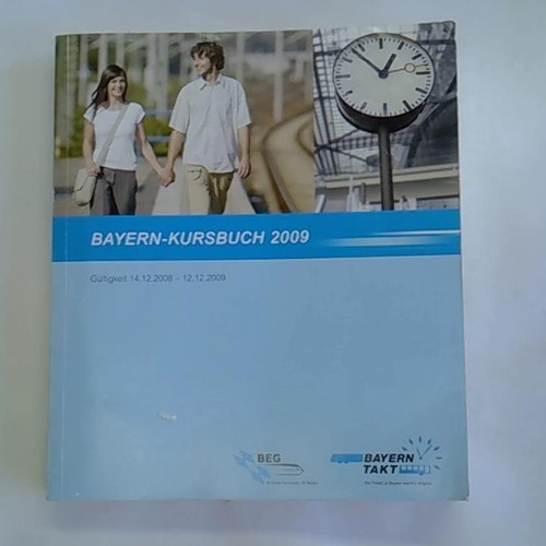 Bayern kursbuch 2009 - bayern-kursbuch, /
