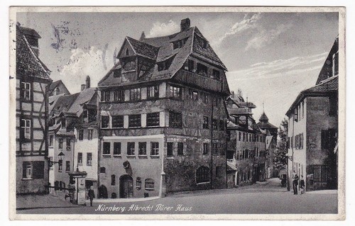 Nürnberg dürer haus 1934 - ak,