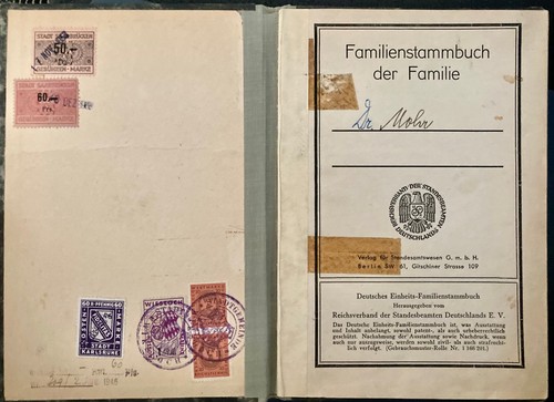 Genealogie familienstammbuch - genealogie,