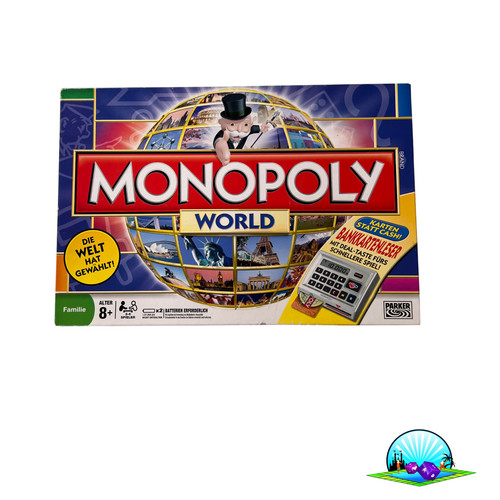 Monopoly world brettspiel - world,