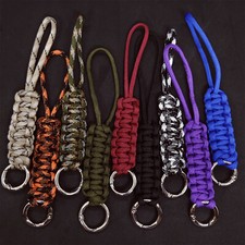 Paracord Schlüsselanhänger Messerzieher Handarbeit geschenk Militär Lanyards