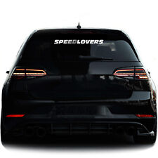 SPEEDLOVERS Autoaufkleber