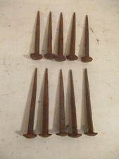 10 Stck alte Eisennägel