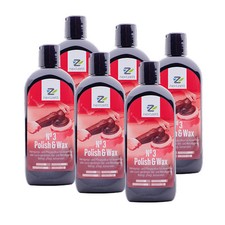 6x Nextzett (ehem. Einszett 1Z) No3 Polish & Wax / Metallic Polish & Wax 250ml
