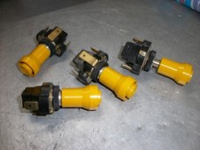 Schalter Zugschalter Schubschalter 8600.35 GELB   Oldtimer Scheinwerfer #826#