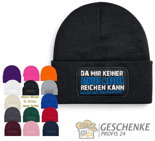 Mütze bachwasser korn eis - mütze,