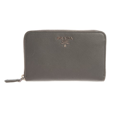 Prada geldbörse grau sehr - sehr, gut