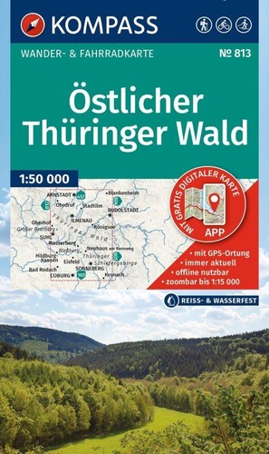 Kompass wanderkarte 813 - /,