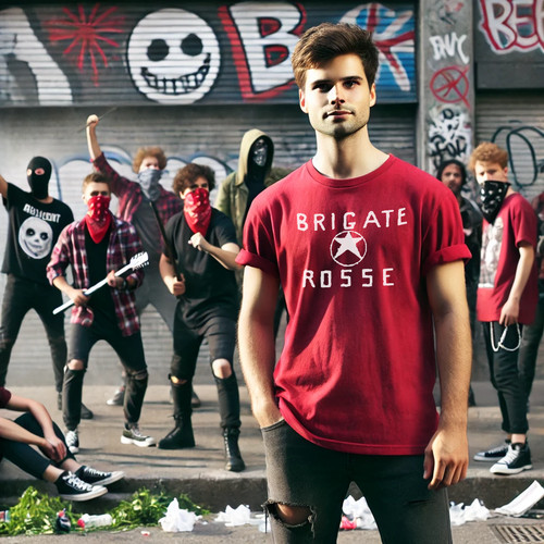 Shirt brigate rosse - t-shirt, rote