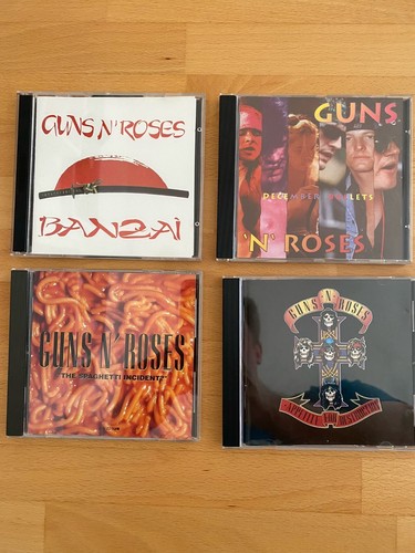 Guns roses set vhs - guns,