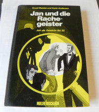 Knud Meister Carlo Andersen Jan und die Rachegeister Bd 32 ERSTAUSGABE Detektiv