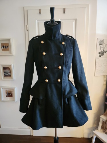 Military kurzmantel parka - military,