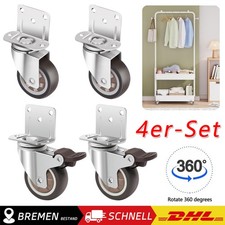 4 Stück Lenkrollen für