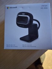 Microsoft LifeCam HD-3000 USB Web-Kamera 720pHD Full HD
