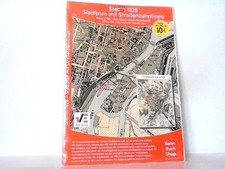Stettin 1928 Stadtplan mit