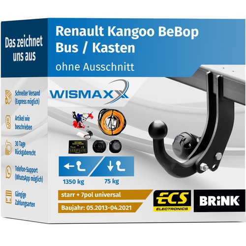Anhängerkupplung für renault - anhÄngerkupplung,