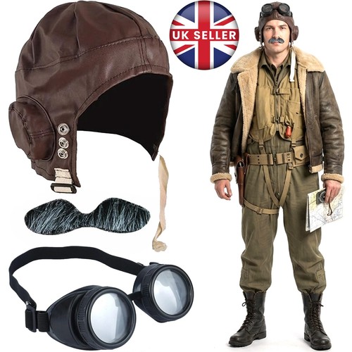 Kostüm biggles pilot - kostüm,