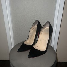 Christian LOUBOUTIN So Kate Wildleder High Heels Gr. 39 Schwarz