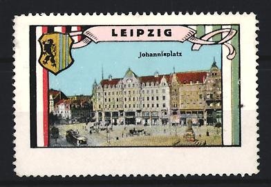 Reklamemarke leipzig - reklamemarke,