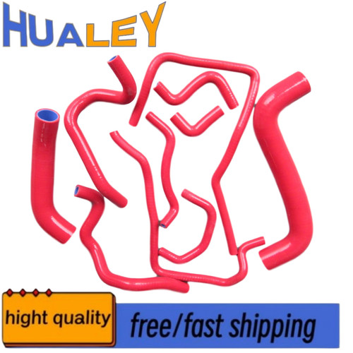 Red silicone radiator - red,