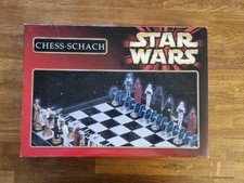 Star Wars 3D Schach Spiel Chess Schach a la Carte 1999 Rarität