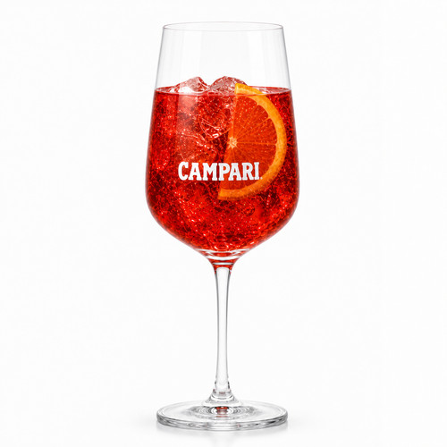 Campari glas gläser - glas, weinglas
