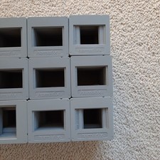 400 Stück HAMAFIX-Rahmen grau 24x36 5x5 Kleinbild Diarahmen