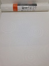 Vliestapete Marburg PATENT DECOR 7 x 9036 (7Rollen) Tapete Kreismuster Weiß 