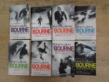 8 JASON BOURNE NOVELS by